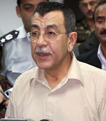 وزير الداخلية الفلسطيني الدكتور سعيد ابو علي