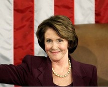 نانسي بيلوسي السياسية البارزة في الحزب الأمريكي الديمقراطي