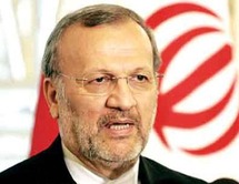 وزير الخارجية الايراني منوشهر متكي