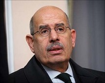 محمد البرادعي رئيس الجمعية الوطنية المصرية للتغيير محمد البرادعي رئيس الجمعية الوطنية المصرية للتغيير