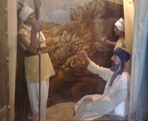 الصورة من متحف الشمع فى حلوان بمصر