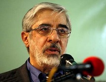 الزعيم الإيراني المعارض مير حسين موسوي الزعيم الإيراني المعارض مير حسين موسوي