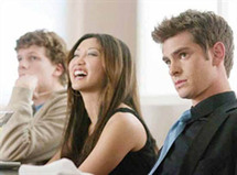 مشهد من فيلم الشبكة الاجتماعية