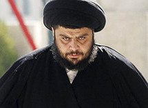 الزعيم الشيعي العراقي مقتدى الصدر