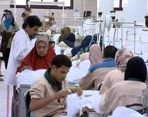 نقابة الغزل والنسيج المصرية تضم 25 بالمئه فقط من عدد عمال القطاع نقابة الغزل والنسيج المصرية تضم 25 بالمئه فقط من عدد عمال القطاع