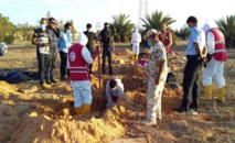 العثور على مقبرة جماعية تضم 75 جثة في سرت الليبية