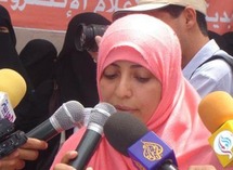 الناشطة الحقوقية اليمنية والاعلامية المعارضة توكل كرمان