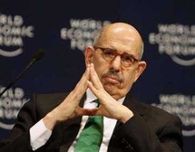 البرادعي يدعو مبارك الى الرحيل ويرى أن الولايات المتحدة لاتزال متمسكة به البرادعي يدعو مبارك الى الرحيل ويرى أن الولايات المتحدة لاتزال متمسكة به