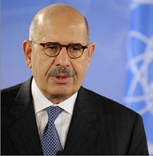 محمد البرادعي رئيس الجمعية الوطنية المصرية للتغيير محمد البرادعي رئيس الجمعية الوطنية المصرية للتغيير