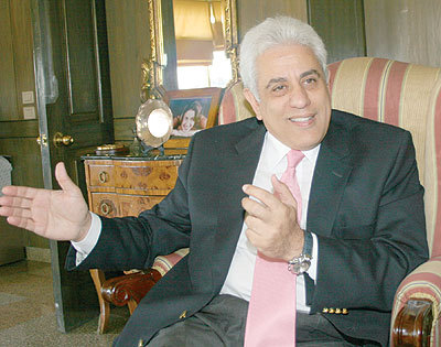 حسام بدراوي الامين العام الجديد للحزب الوظني