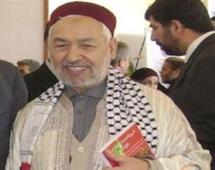 راشد الغنوشي مؤسس حركة النهضة الاسلامي بتونس