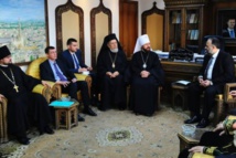 وفود دينية روسية تصل دمشق لتوقيع اتفاقيات مع أوقاف النظام وفود دينية روسية تصل دمشق لتوقيع اتفاقيات مع أوقاف النظام