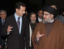 تعد سورية مؤيدا رئيسيا لحركة حزب الله الشيعية