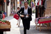 مشهد من الفيلم التركي وادي الذئاب فلسطين