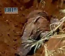 صزر تناقلتها وسائل الاعلام لمقبرة جماعية في درعا