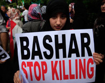 ناشد الموقعون الحكومة السورية إنهاء إراقة دماء الأحرار