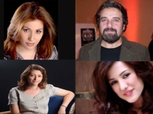 بعض الفنانين والفنانات الموقعين على بيان الحليب لاطفال درعا
