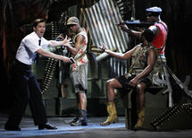 مشهد من مسرحية