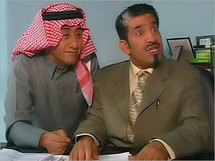 الفنان عبدالله السدحان والفنان ناصر القصبي ثنائي مسلسل