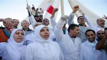 طبيبات شيعيات مشاركات في الاحتجاجات الاخيرة في البحرين