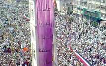 نصف مليون متظاهر رقم لم يحتمله الرئيس السوري