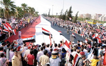 14قتيلا في التظاهرات وسفيرا واشنطن وباريس يتحديان دمشق من حماة
