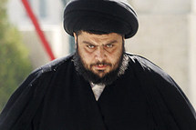 الزعيم الشيعي العراقي مقتدى الصدر