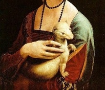 عرض إحدى لوحات دافنشي النادرة في معرض بألمانيا