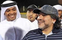 مارادونا يقود الوصل للفوز الاول و4 الاف متفرج استقبلوه بحفاوة