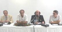محي الدين الاذقاني في مؤتمر معارض سابق محي الدين الاذقاني في مؤتمر معارض سابق