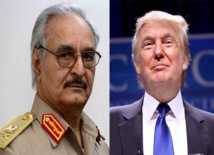 ترامب تحدث هاتفيا مع حفتر حول محاربة الإرهاب وتأمين النفط   