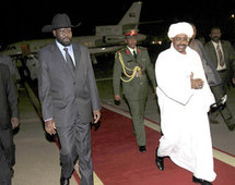 كير في الخرطوم على امل تسوية القضايا العالقة مع الشمال