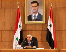  الاسد يحكي عن اصلاح والمعلم يهدد الدول التي ستعترف بالمجلس الوطني