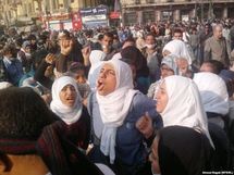 تدفق مزيد من المصريين على ميدان التحرير لمليونية "الفرصة الاخيرة"