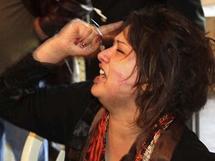 ايمان العبيدي اول من كشف الطبيعة الجنسية لجرائم  انصار القذافي