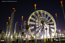 عجلة ملبورن العملاقة تستمر في الدوران ووقودها المال