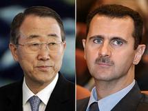 الاسد يصدر عفوا عن الشبيحة وبان كي مون يدعوه للتوقف عن قتل شعبه 