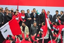 أحمد الحريري: فرقة من حزب الله كانت تحمي الأسد أثناء ظهوره في ساحة الأمويين