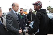 جوبيه الى نيويورك ودمشق موافقة على اجراء محادثات غير رسمية مع المعارضة في روسيا