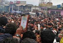 مقتل اربعة بينهم شرطي في تظاهرات معادية للاميركيين في هراة