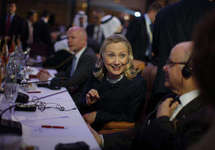 مؤتمر اصدقاء سوريا يدعو الى وقف العنف مع وصول الصليب والهلال الاحمر الى بابا عمرو