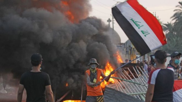 اشتباكات في بغداد تسفر عن سقوط وقتلى و جرحى
