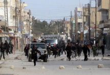 القوات السورية تحاول السيطرة على مدينة ادلب