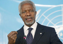 انان الى موسكو ليبحث في سبل انهاء الازمة السورية