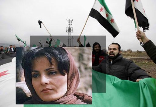 الفنانة فدوى سليمان التي اصبحت رمزا للثورة السورية الفنانة فدوى سليمان التي اصبحت رمزا للثورة السورية