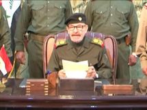 عزة الدوري يوجه رسالة مصورة للمرة الاولى منذ اجتياح بغداد