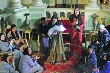 لقطات من مسلسل «أم الصابرين»