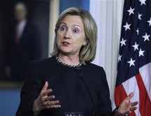 وزيرة الخارجية الاميركية هيلاري كلينتون
