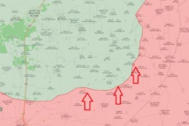 مواقع الجبهات المشتعلة