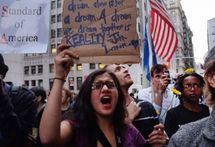 حركة احتلوا "وول ستريت" تنظم تظاهرات في عشرات المدن الأمريكية